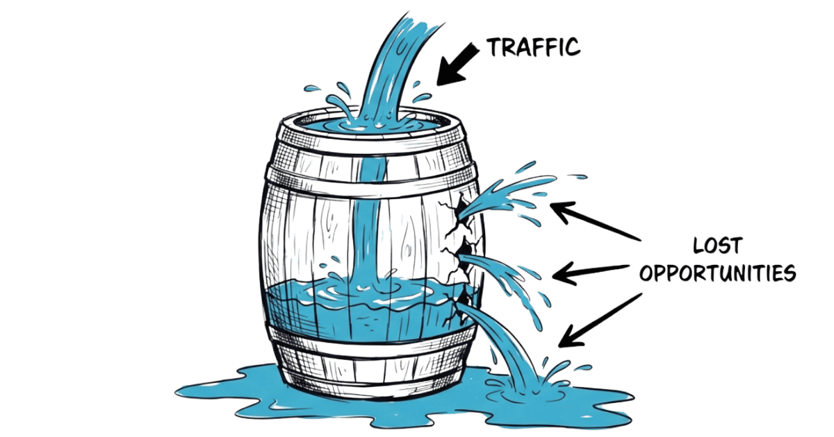 Leaking barrel